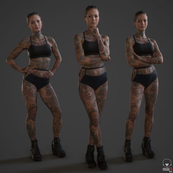 fbx tattoo people printing