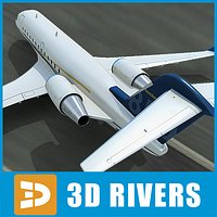 Bombardier challenger 850 01 by 3DRivers