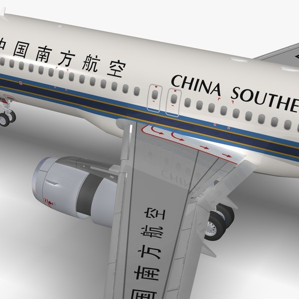 Airbus a320-232 china southern model - TurboSquid 1234056