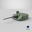 Military Weapon Module with Cannon Turret