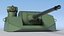 Military Weapon Module with Cannon Turret