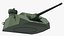 Military Weapon Module with Cannon Turret