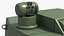 Military Weapon Module with Cannon Turret