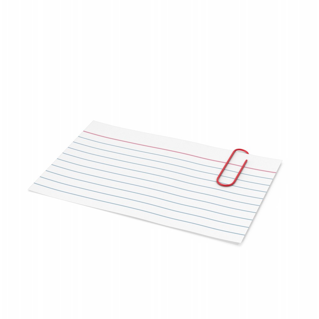 3D stationary office pencils model https://p.turbosquid.com/ts-thumb/Fe/1v8rTy/2h/indexcardandpaperclip.f02.2k/png/1605710262/1920x1080/fit_q87/0414a5e3ff5a3f1ad6f2de5795c24570c1bc0f13/indexcardandpaperclip.f02.2k.jpg
