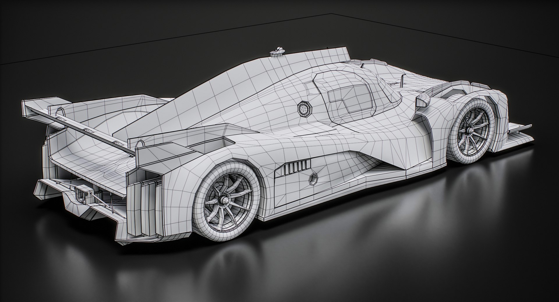 Peugeot 9X8 White Mockup 2024 LMH WEC Hypercar 3D Model - TurboSquid ...