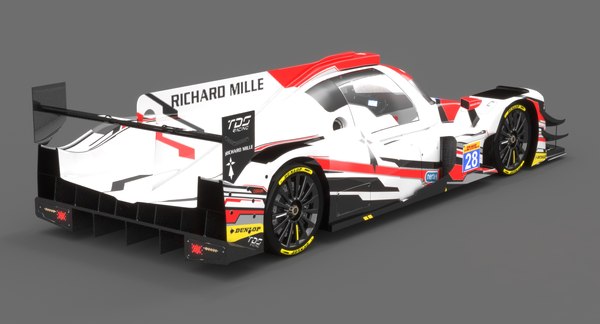 Tds racing lmp2 wec 3D model - TurboSquid 1197942