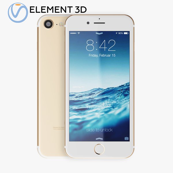 3D модель яблоко iPhone7 - TurboSquid 1155619