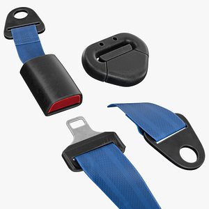 3D SafetyBelt 01 1 e model