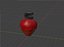 Modelo 3D de la fruta tropical Caju