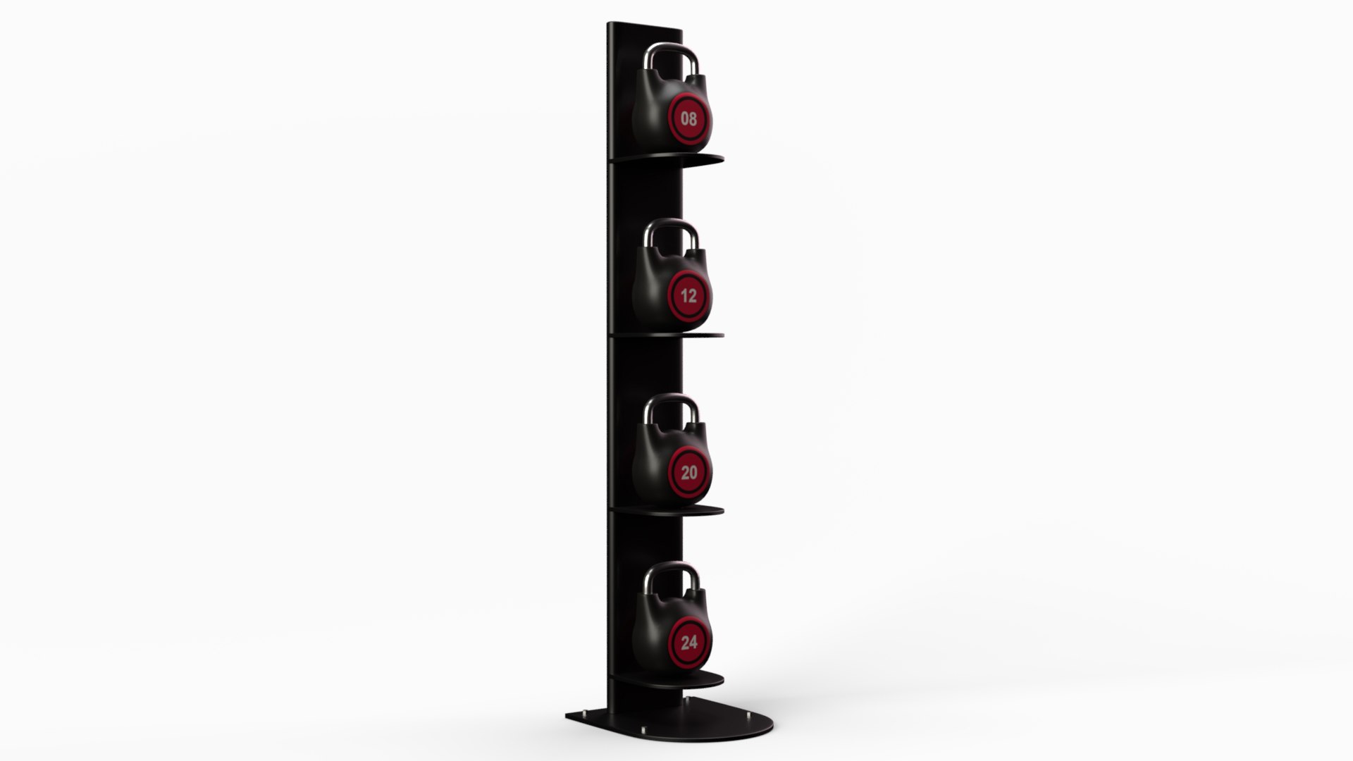 Kettle Bell Rack Model - TurboSquid 2233955
