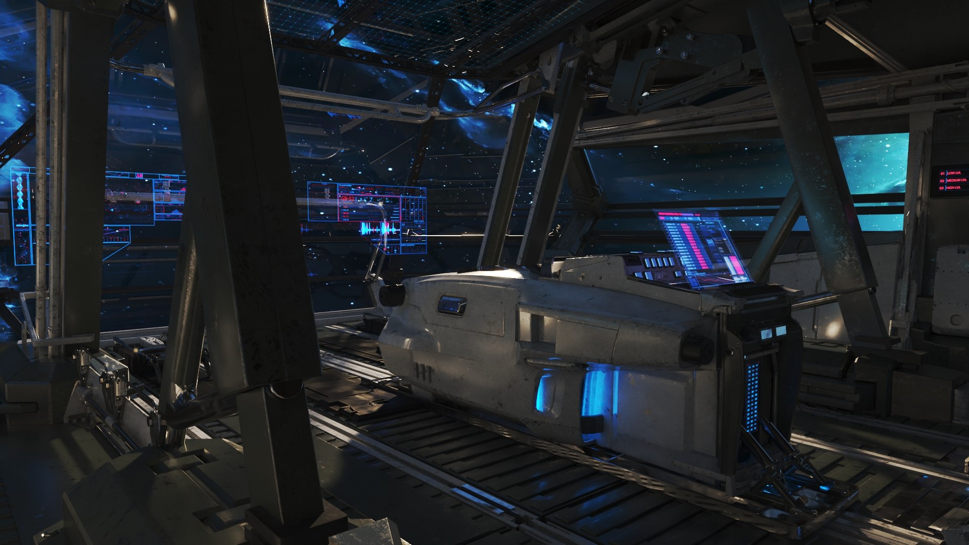 Spaceship Cockpit V6 3D Model TurboSquid 2014688