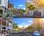 3D model Cartoon City Street Scene V2