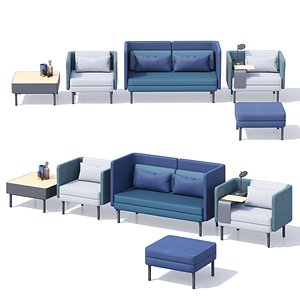 3D royal ahrend lounge