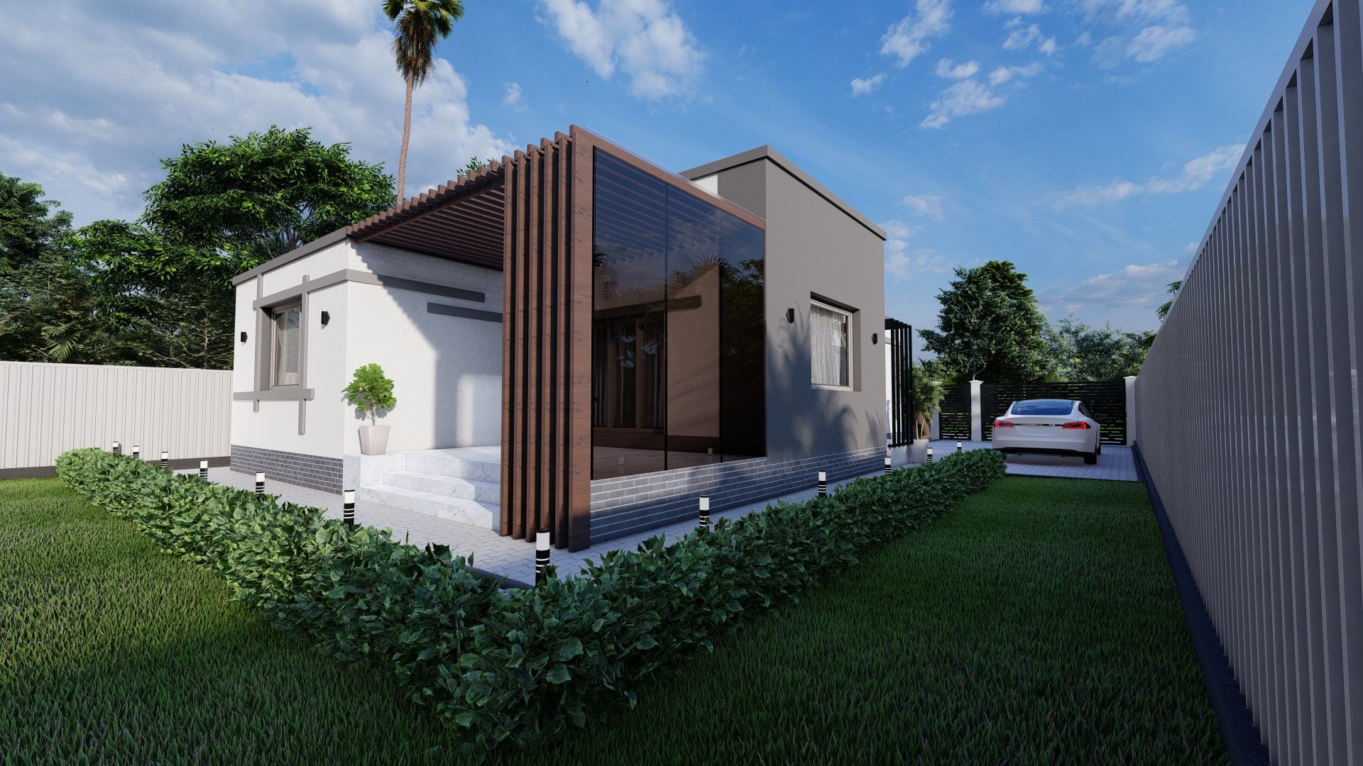 3D House 15 Exterior - TurboSquid 1833661