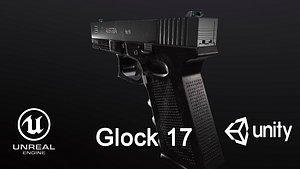 3D Glock 17 model