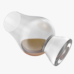 Glencairn Whisky Glass Tipped Over