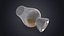 Vaso de whisky Glencairn volcado
