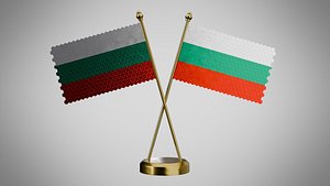 Table Flag of Bulgaria