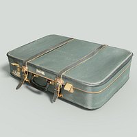 Vintage Suitcase Retro Valise 1