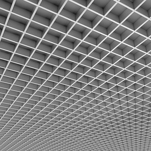 office gril ceiling tileable pattern 3d max