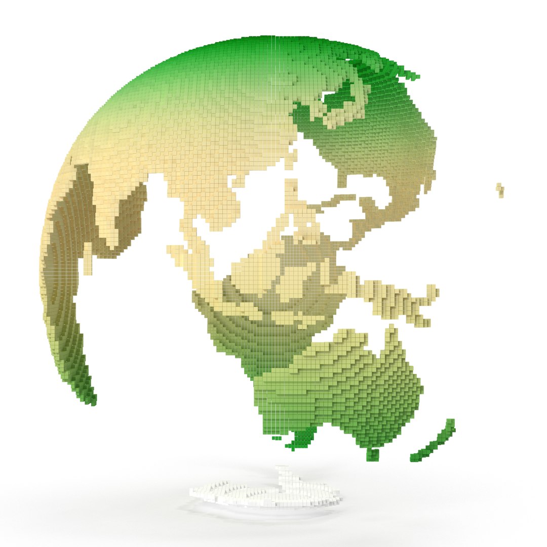 Isometric World Cube 3D Model - TurboSquid 1260041