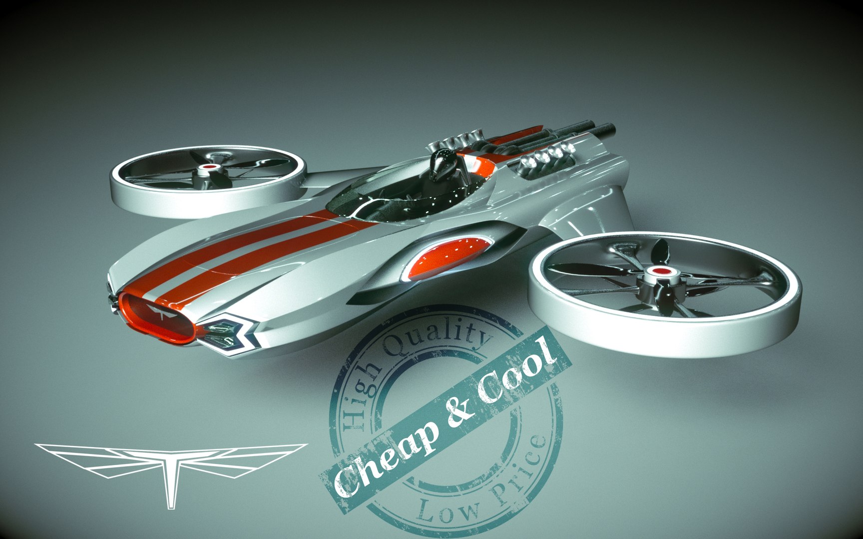 10 1 Cool Copter 3D - TurboSquid 1212060