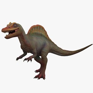 3D Spinosaurus ANIMATED model