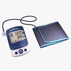 blood pressure monitor 3d 3ds