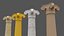 Corinthian Column 03 3D model