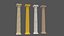 Corinthian Column 03 3D model