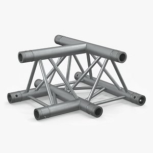 3D Architecture Triangular Truss Modular model
