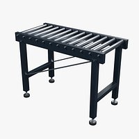 Straight Gravity Roller Conveyor 1250x480mm Configuration 02