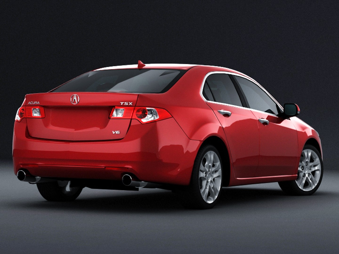 3d acura tsx model