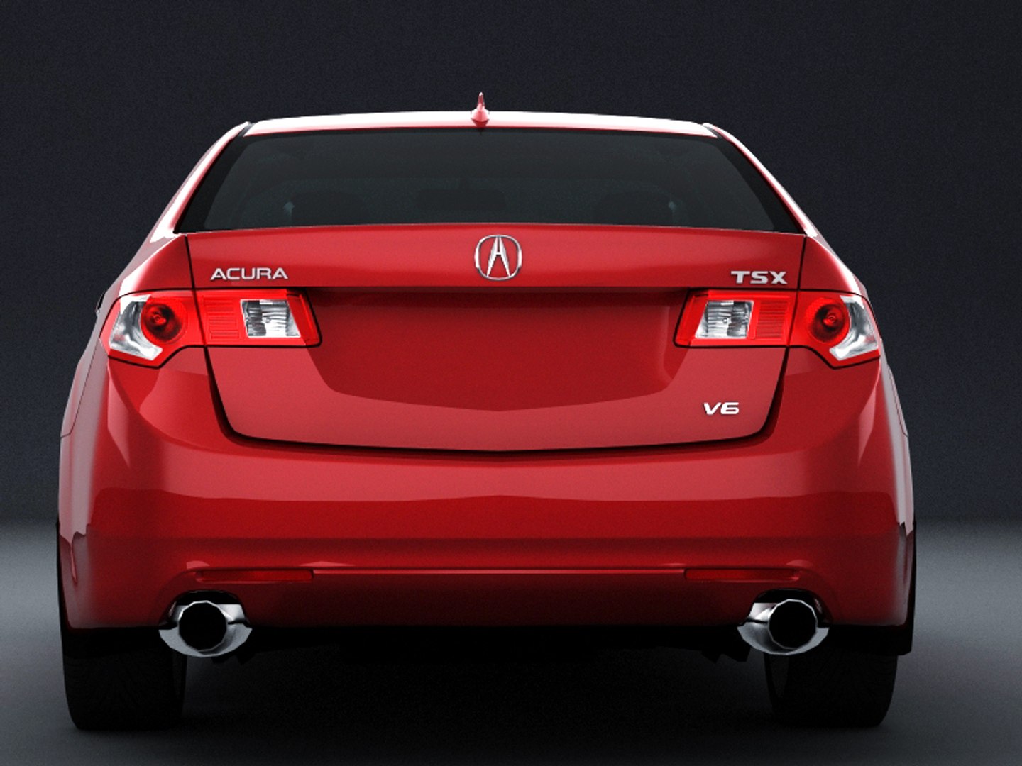 3d acura tsx model