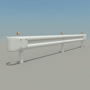 guard rail 3d 3ds