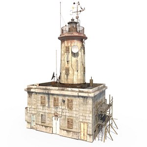 3D model Old Lighthouse