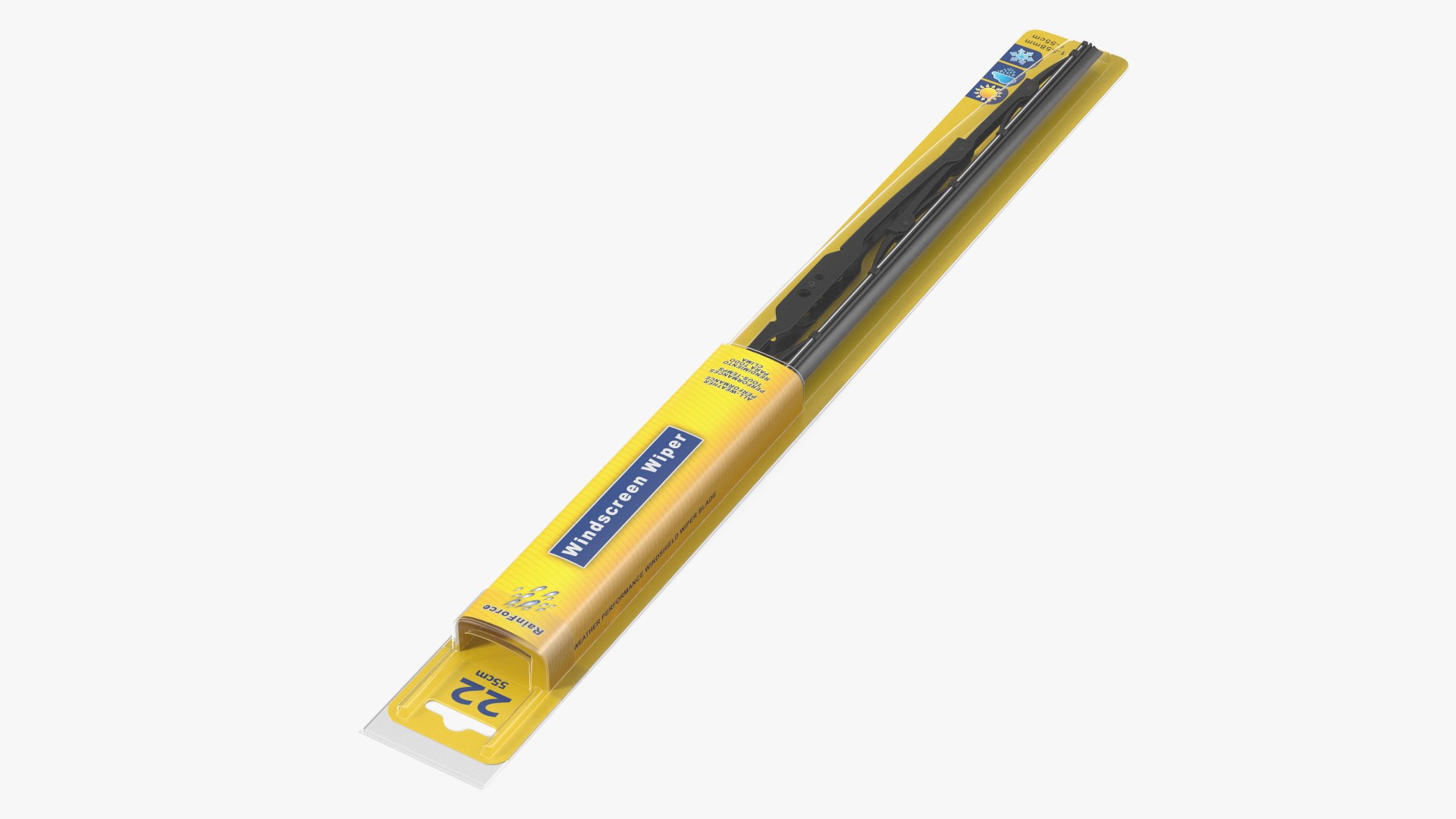 Windscreen Wiper in Packaging(1) 3D model preview