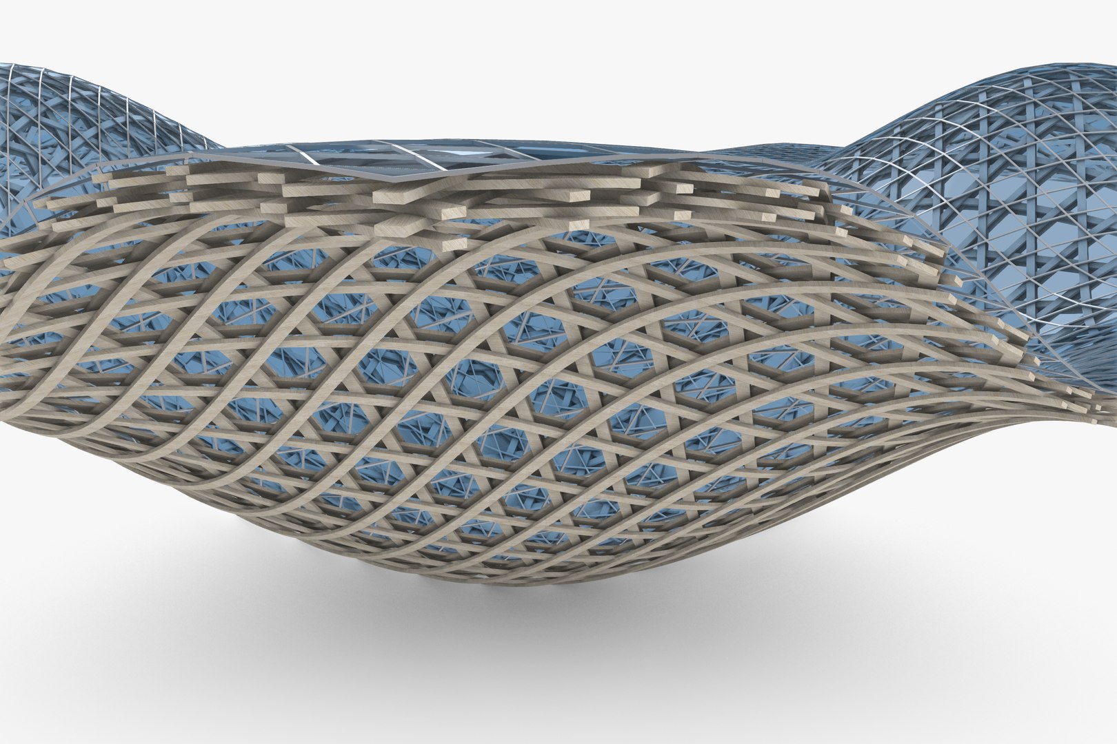 Parametric Alien Like structure pavilion 3D model - TurboSquid 1970342