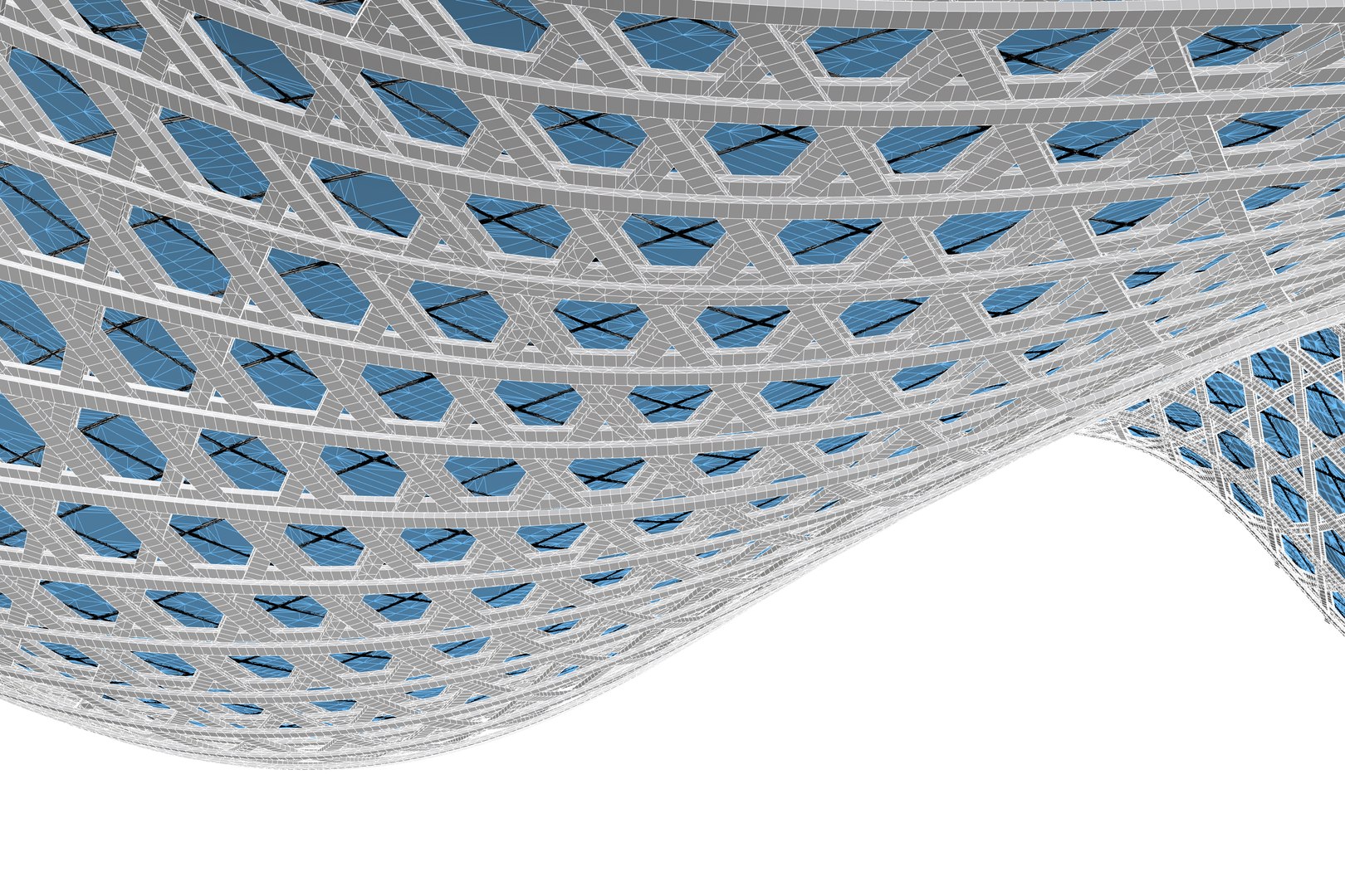 Parametric Alien Like structure pavilion 3D model - TurboSquid 1970342