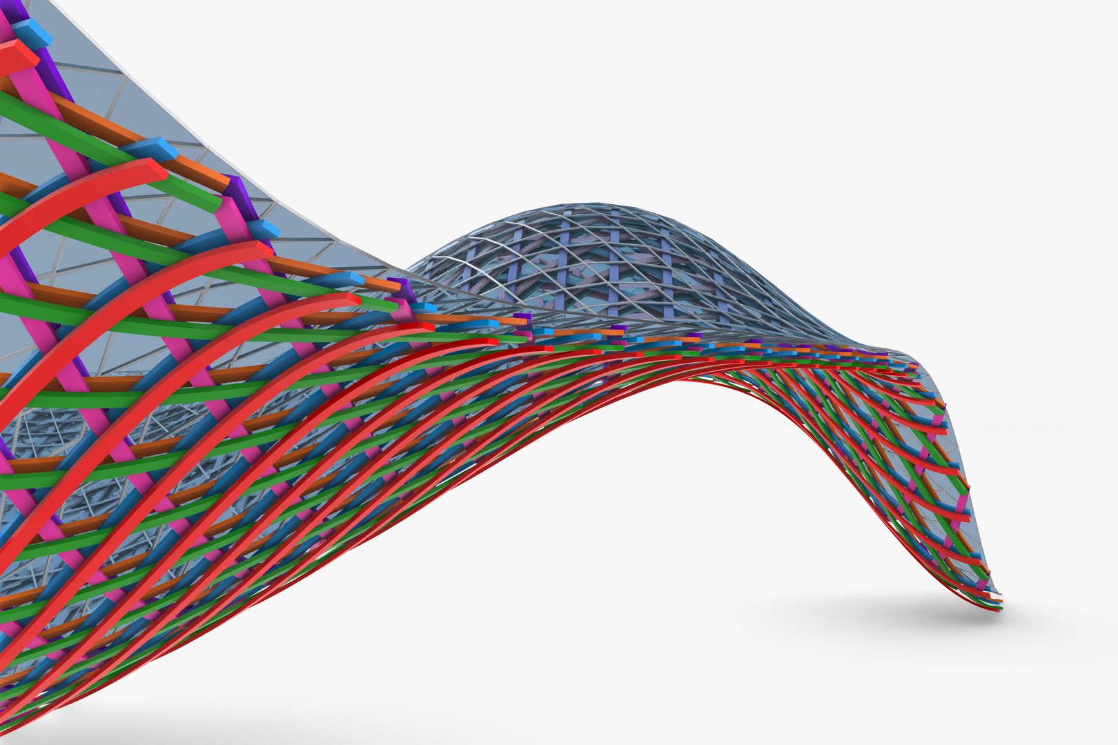 Parametric Alien Like structure pavilion 3D model - TurboSquid 1970342