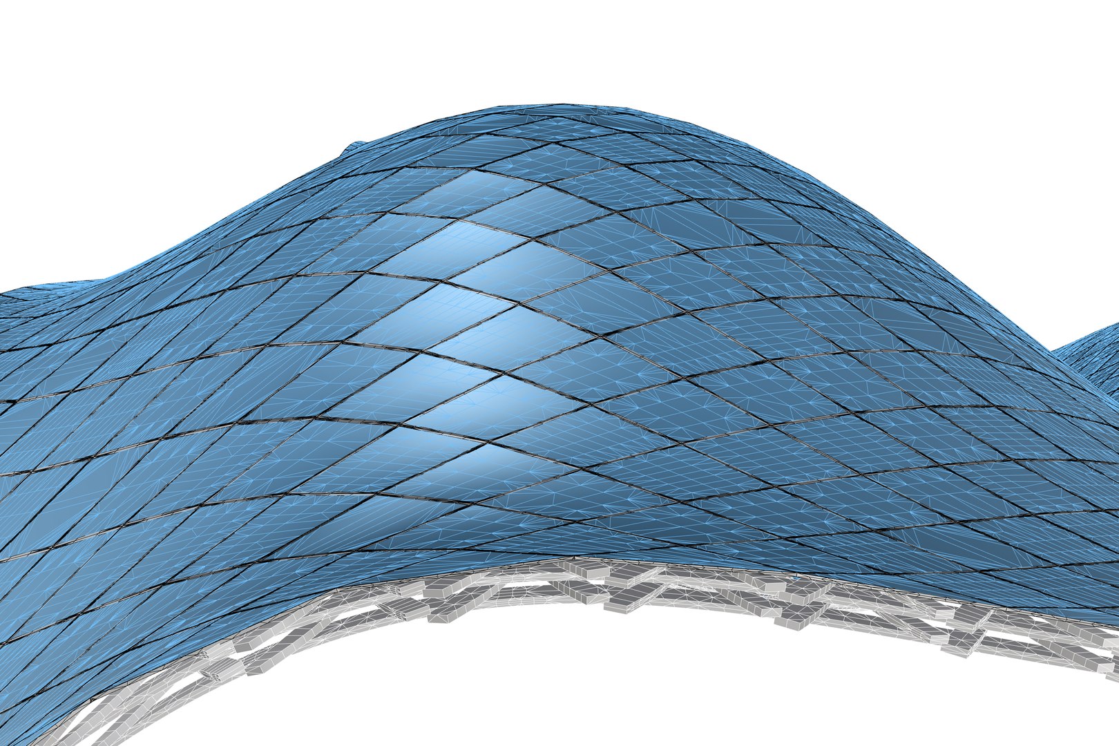 Parametric Alien Like structure pavilion 3D model - TurboSquid 1970342
