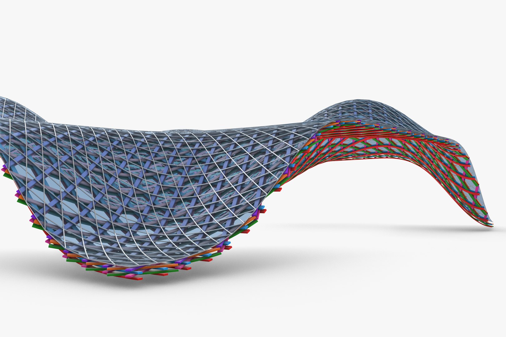 Parametric Alien Like structure pavilion 3D model - TurboSquid 1970342