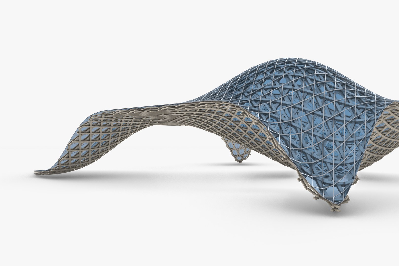 Parametric Alien Like Structure Pavilion 3D Model - TurboSquid 1970342