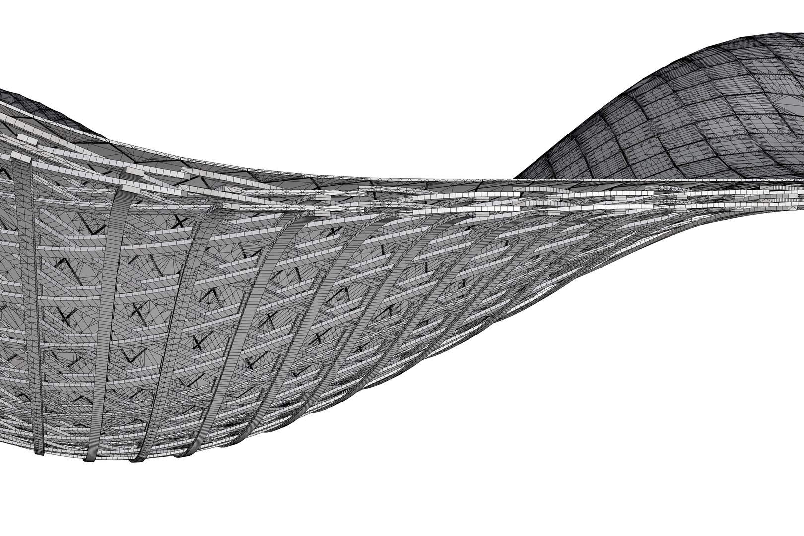 Parametric Alien Like structure pavilion 3D model - TurboSquid 1970342
