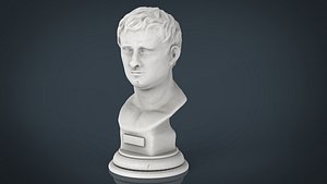 agrippa bust 3D