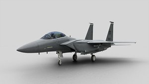 Aircraft F-15E Strike Eagle 4k