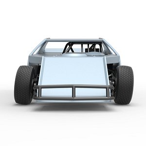 Dirt Modified stock car Scale 1 to 25