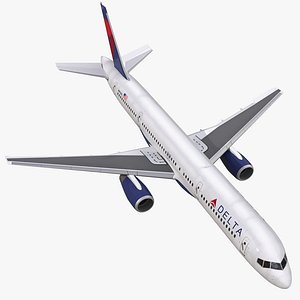 Boeing 757-200 Delta Air Lines Rigged