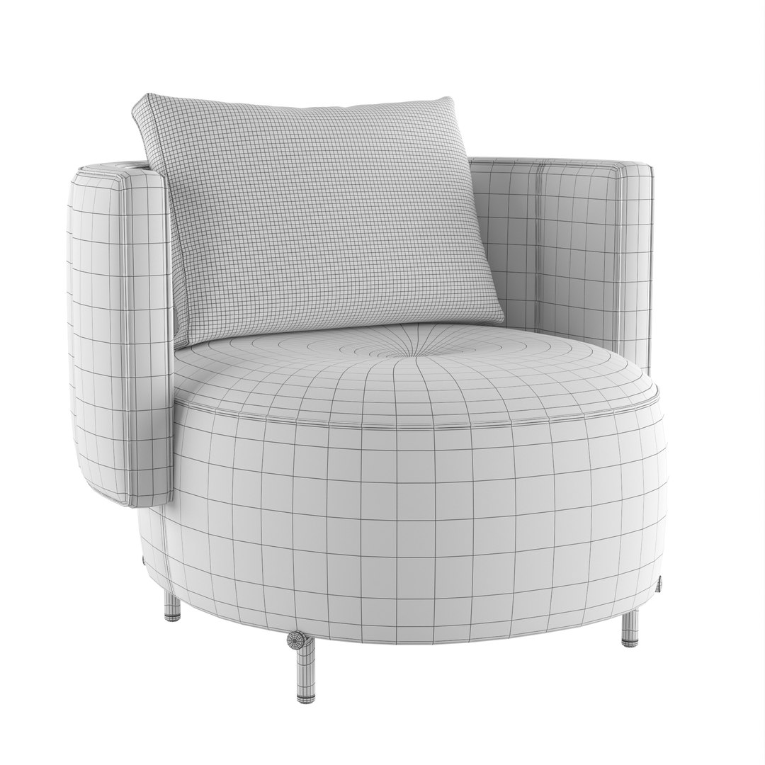 Large Armchair Torii Bold 3D TurboSquid 2198840