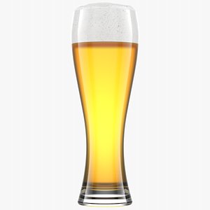 Beer Glass 2 Without Condensation 3D model